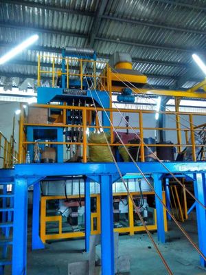 3000 Tonnen Kupfer-Aufgussmaschine 2400 mm/min Aufgussmaschine