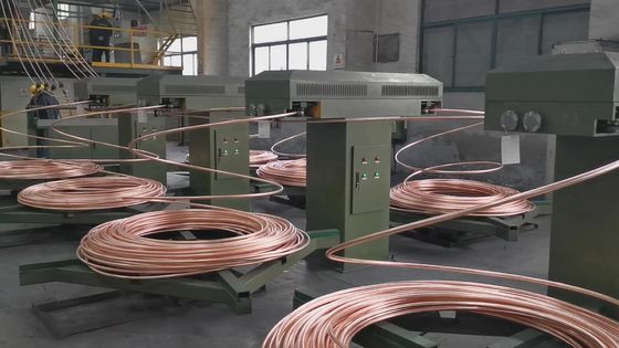 Kontinuierlich aufgestellte Kupferstange 8000 Tonnen für PVC-Kabel