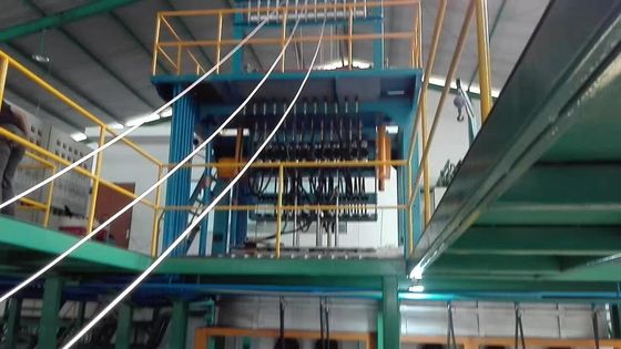 Kontinuierliche 8-17mm Kupfer-Upcast-Maschine 2000 Tonnen für Kabel 1,5 2.5