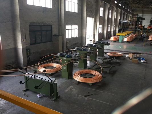 Kontinuierlich aufgestellte Kupferstange 8000 Tonnen für PVC-Kabel